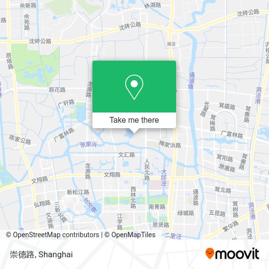 崇德路 map