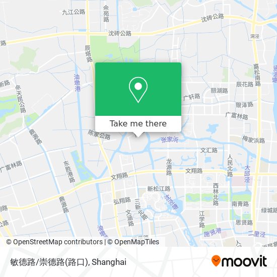 敏德路/崇德路(路口) map