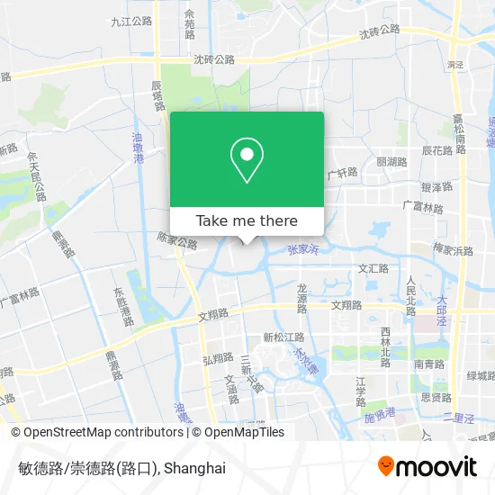 敏德路/崇德路(路口) map