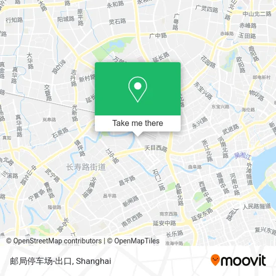 邮局停车场-出口 map