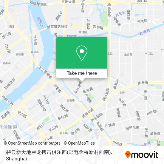 碧云新天地巨龙搏击俱乐部(邮电金桥新村西南) map