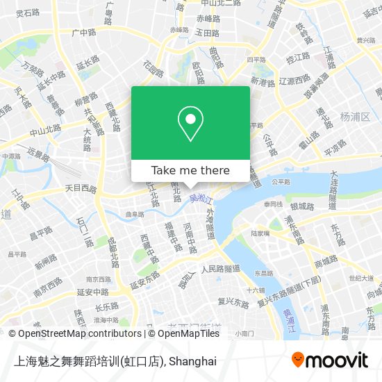 上海魅之舞舞蹈培训(虹口店) map