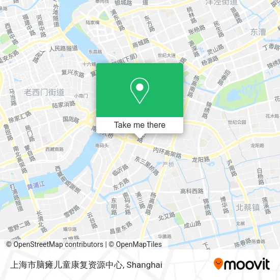 上海市脑瘫儿童康复资源中心 map