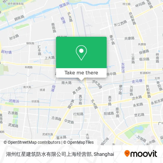 湖州红星建筑防水有限公司上海经营部 map
