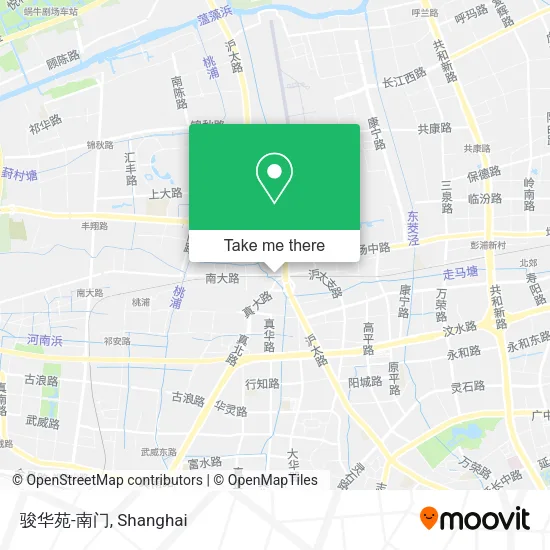 骏华苑-南门 map