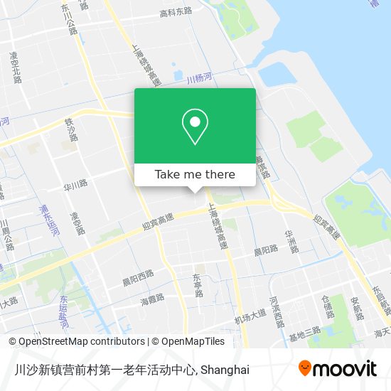 川沙新镇营前村第一老年活动中心 map