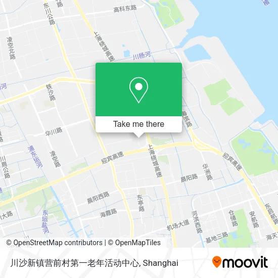 川沙新镇营前村第一老年活动中心 map