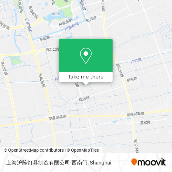 上海沪陈灯具制造有限公司-西南门 map