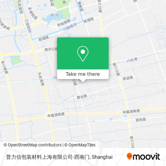 普力信包装材料上海有限公司-西南门 map