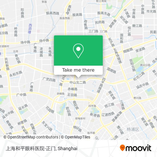 上海和平眼科医院-正门 map