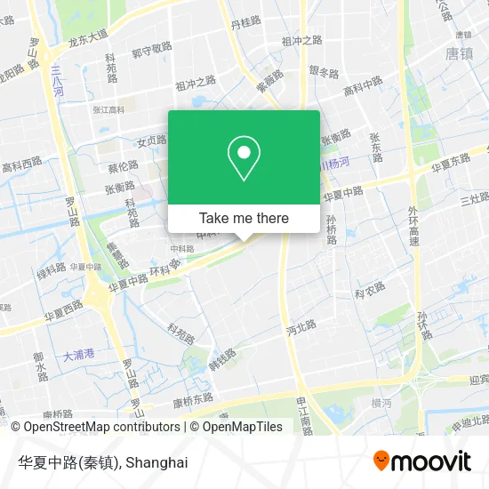 华夏中路(秦镇) map