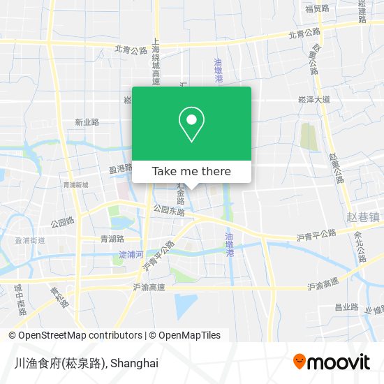 川渔食府(菘泉路) map