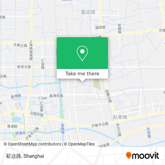 菘达路 map