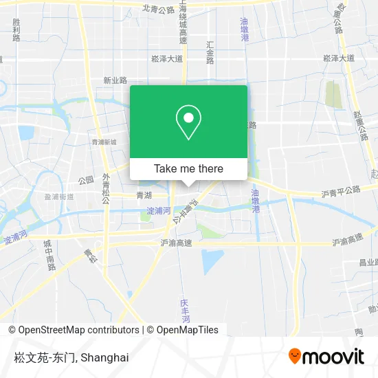 崧文苑-东门 map