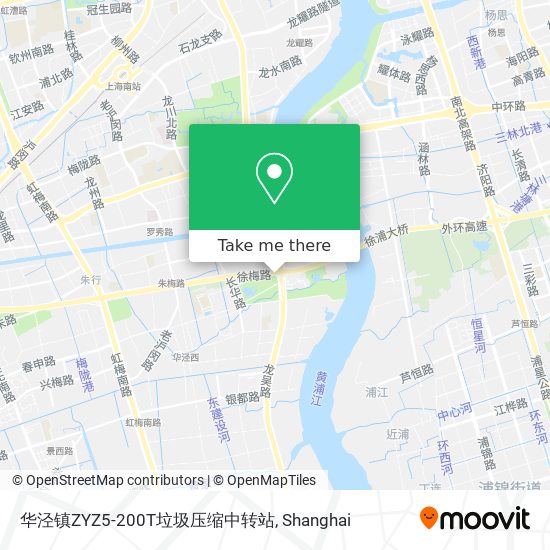 华泾镇ZYZ5-200T垃圾压缩中转站 map