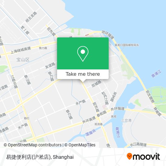 易捷便利店(沪淞店) map
