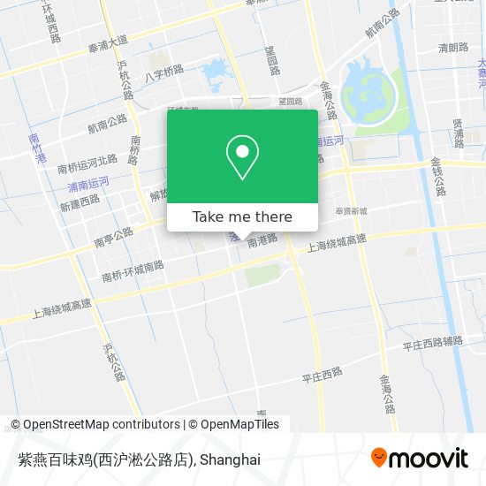 紫燕百味鸡(西沪淞公路店) map