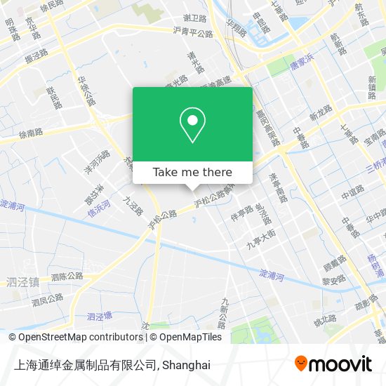 上海通绰金属制品有限公司 map