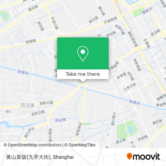黄山菜饭(九亭大街) map