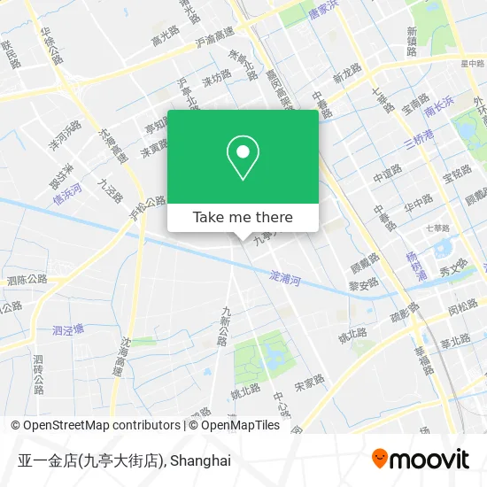 亚一金店(九亭大街店) map
