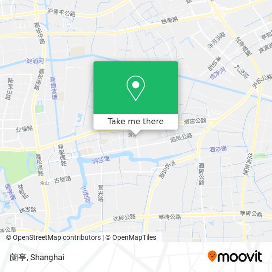 蘭亭 map