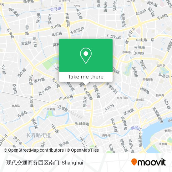 现代交通商务园区南门 map