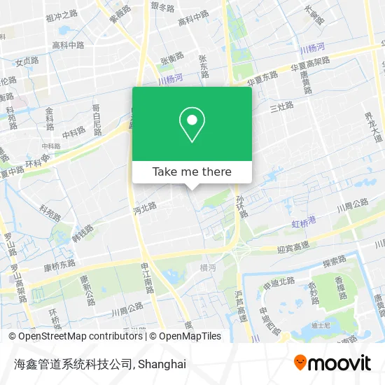 海鑫管道系统科技公司 map