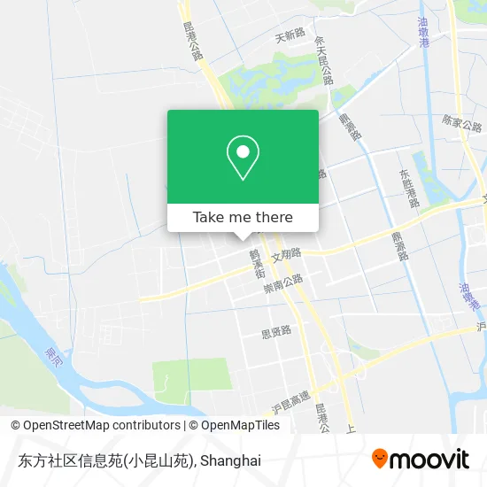 东方社区信息苑(小昆山苑) map