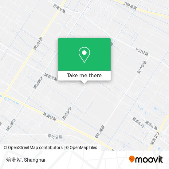 煊洲站 map
