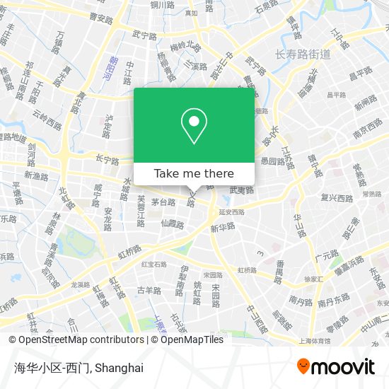 海华小区-西门 map