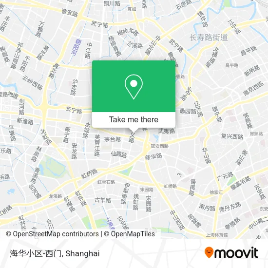 海华小区-西门 map