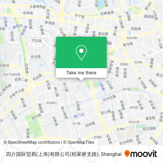 四介国际贸易(上海)有限公司(程家桥支路) map