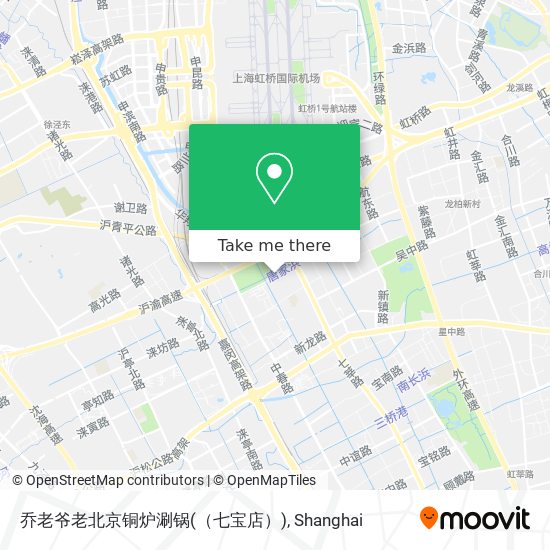 乔老爷老北京铜炉涮锅(（七宝店）) map