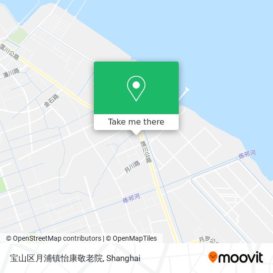 宝山区月浦镇怡康敬老院 map