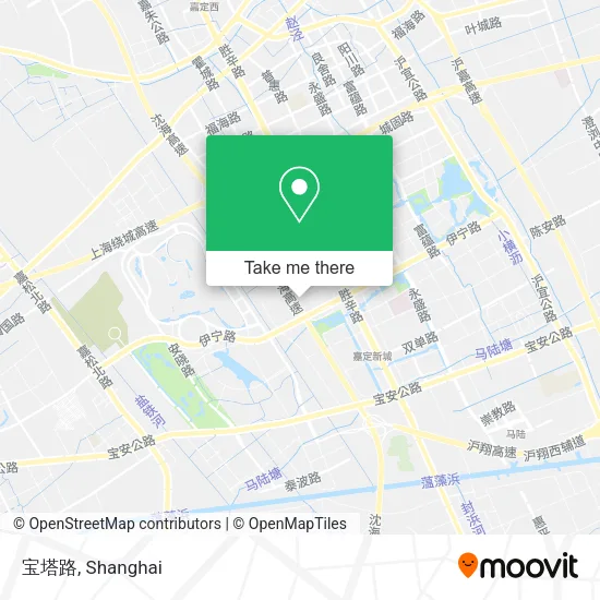 宝塔路 map