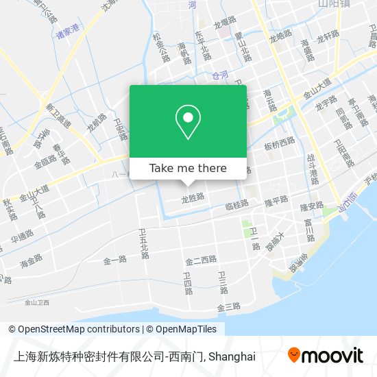 上海新炼特种密封件有限公司-西南门 map