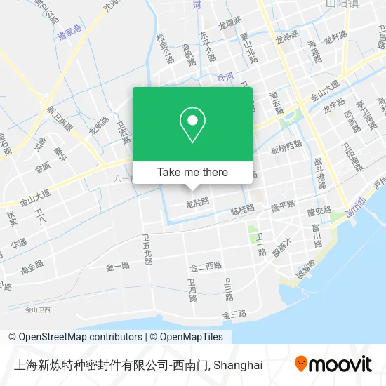 上海新炼特种密封件有限公司-西南门 map