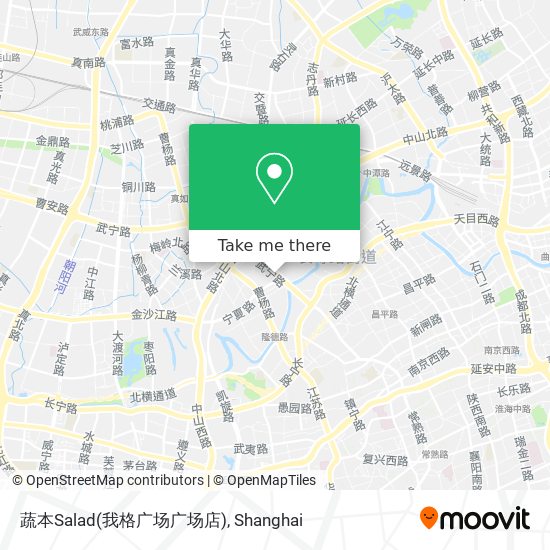 蔬本Salad(我格广场广场店) map