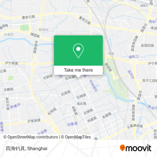 四海钓具 map