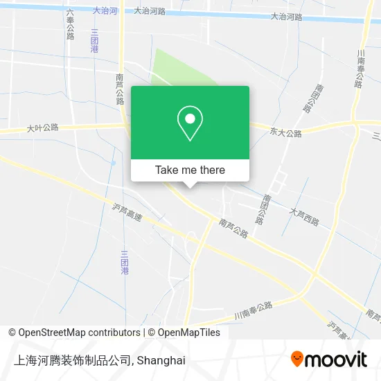 上海河腾装饰制品公司 map