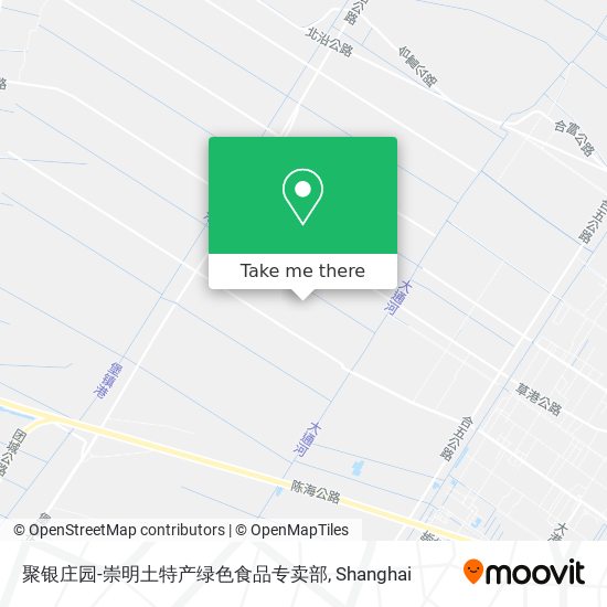 聚银庄园-崇明土特产绿色食品专卖部 map