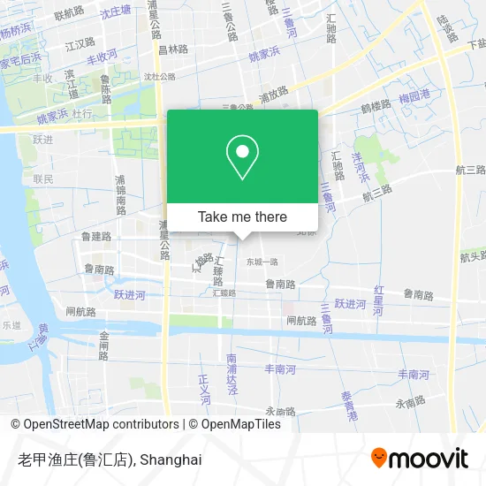 老甲渔庄(鲁汇店) map