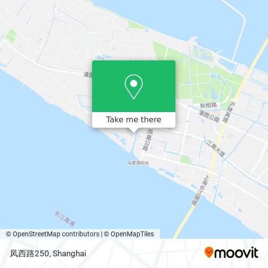 凤西路250 map