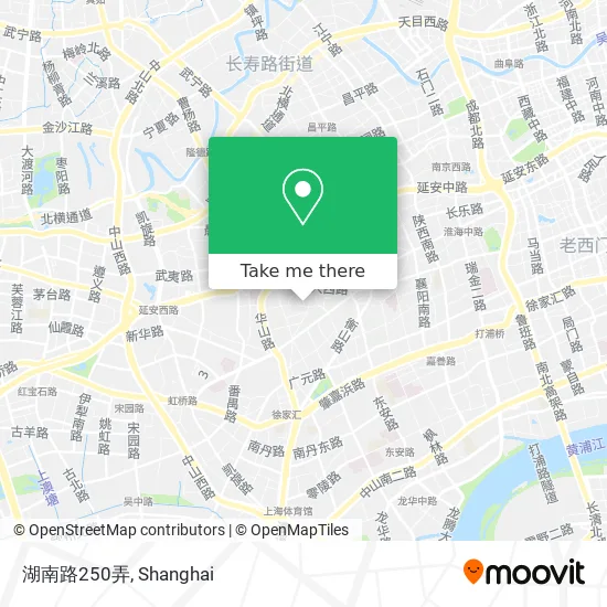 湖南路250弄 map