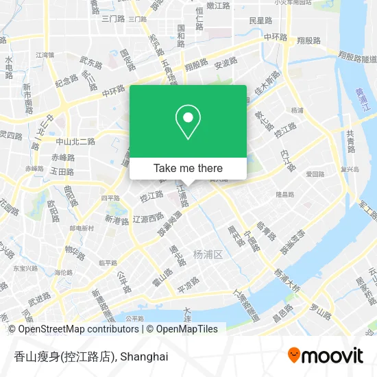 香山瘦身(控江路店) map