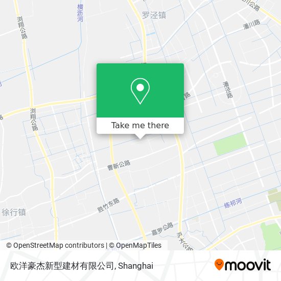 欧洋豪杰新型建材有限公司 map