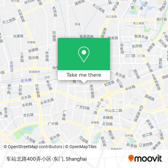 车站北路400弄小区-东门 map
