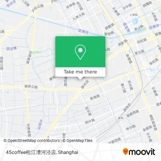 45coffee松江漕河泾店 map