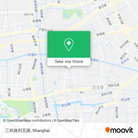 三祥路刘五路 map