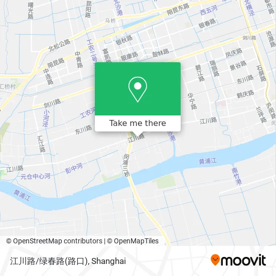 江川路/绿春路(路口) map